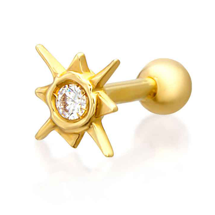 Altın Tragus Küpe