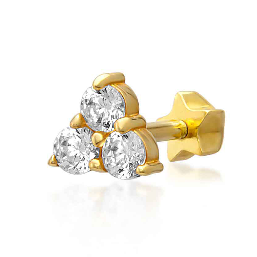 Altın Tragus Küpe
