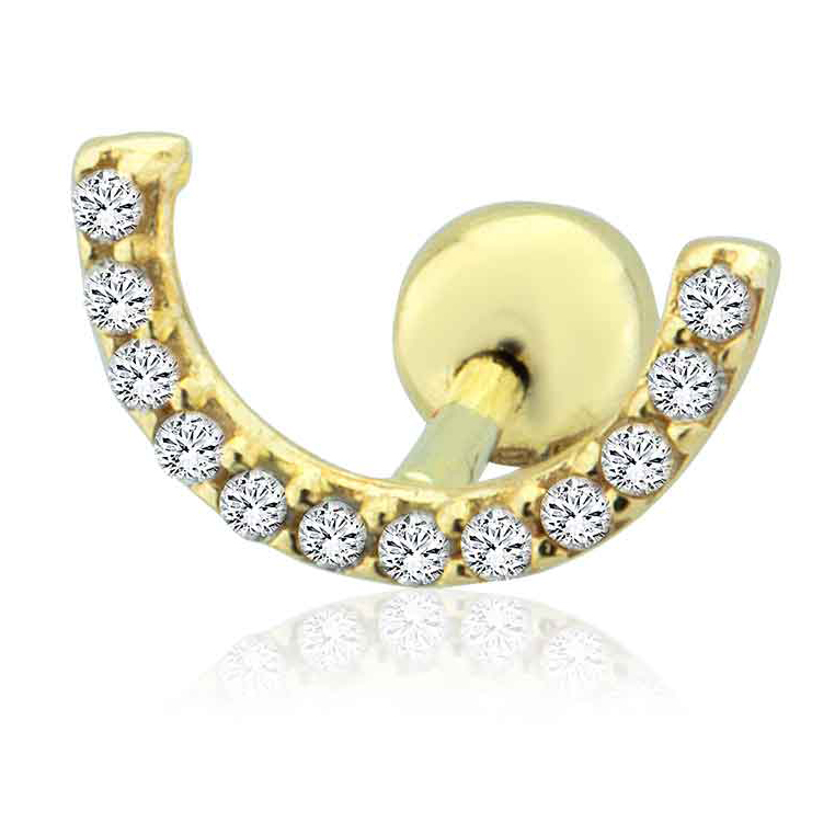 Altın Tragus Küpe